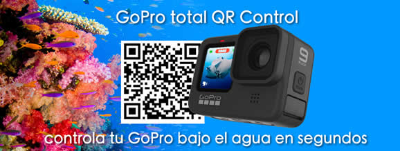 GoPro QR Control underwater
