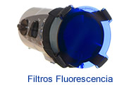fluorescencia filtros glowdive