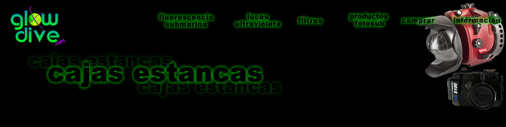 fluorescencia submarina fotografia filtros foco luz ultravioleta productos fotosub