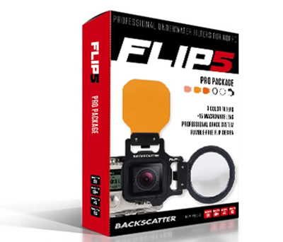 filtro gopro naranja buceo