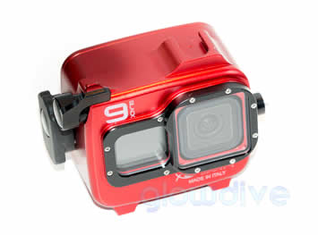 Isotta para GoPro, carcasa, housing, Glowdive