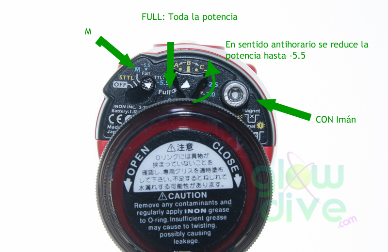 S2000 instrucciones glowdive