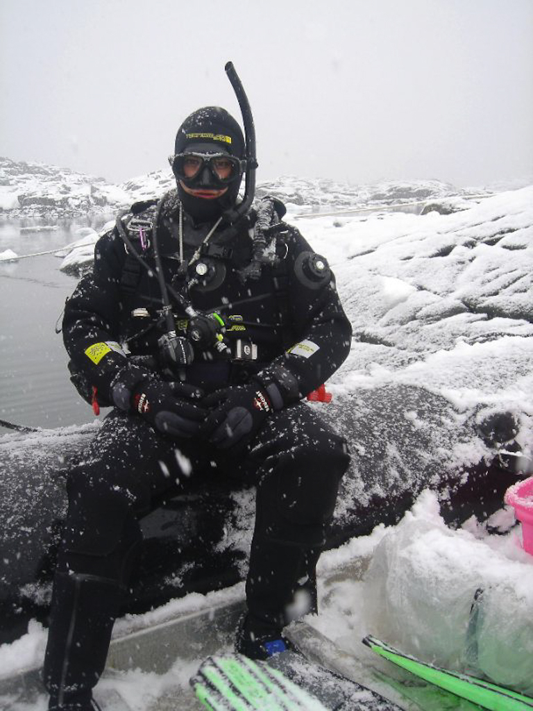 Carlos Villoch in Antarctica