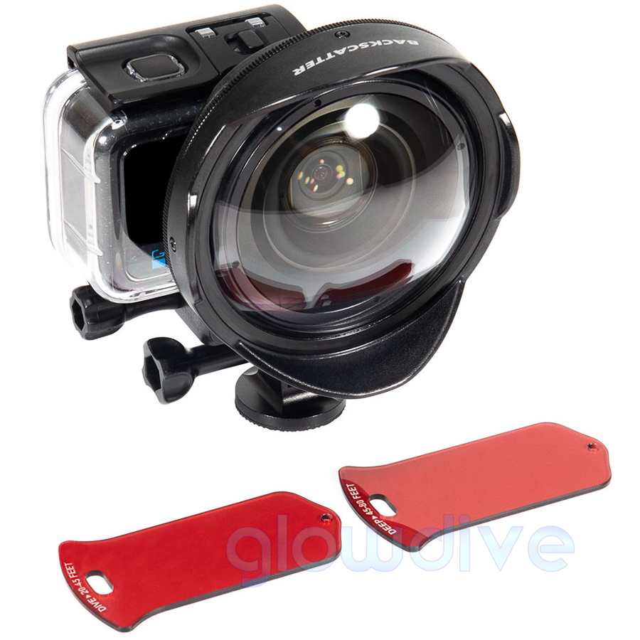 kit angular para GoPro con lente, bayoneta y dos filtros