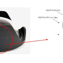 Nauticam SHADE FOR 230MM OPTICAL GLASS FISHEYE DOME PORT II