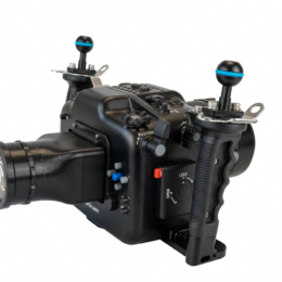 Visor para Nauticam ZR con railes