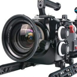 Adaptador N120 para lentes Nikon-R UW Nikonos RS con montura RED DSMC