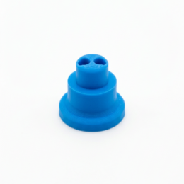 Conector doble para fibra óptica gorda