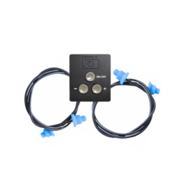 Mando remoto para focos con dos fibras