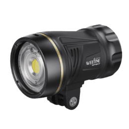 WeeFine strobe with 3000 lumen video light [WFS07] - Black